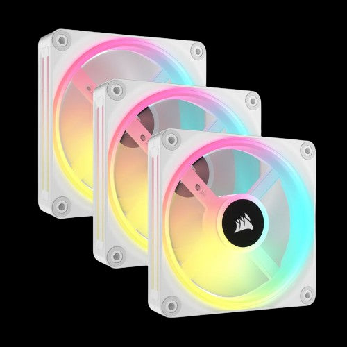 Corsair iCUE LINK QX120 RGB Starter Kit (Blanc)