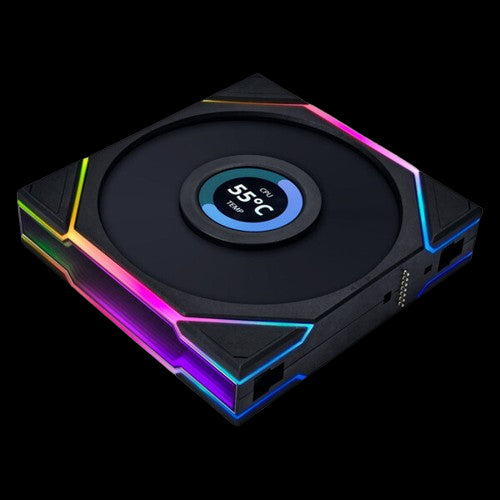 Lian Li Uni Fan TL120 LCD (noir)