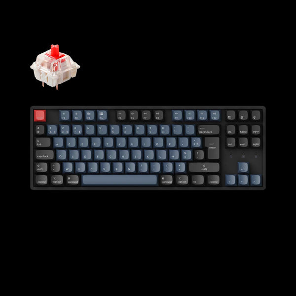 Keychron K8 PRO QMK RGB - Sans fil - TKL - Switch Rouge