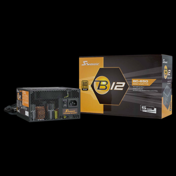 Seasonic ATX 650W 80+ Bronze - B12 BC-650
