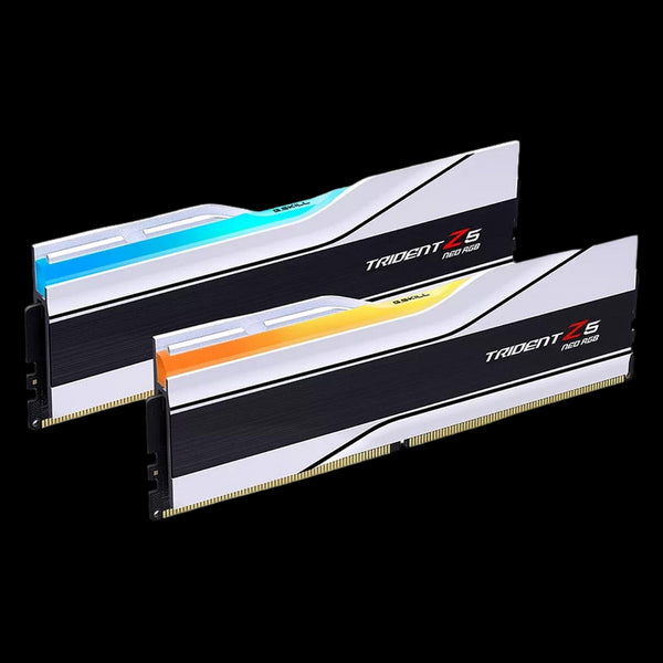 G.Skill Trident Z5 Neo RGB Series 32 Go (2x 16 Go) DDR5 6000 MHz CL30 - Blanc