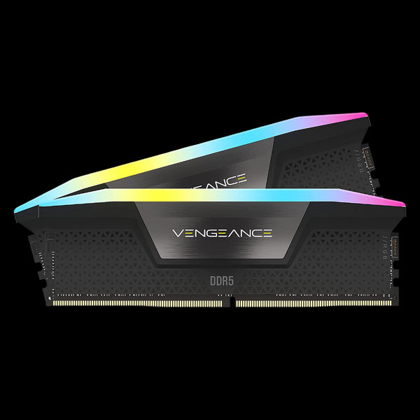 Corsair Vengeance RGB DDR5 32 Go (2 x 16 Go) 6400 MHz CL36 - Noir