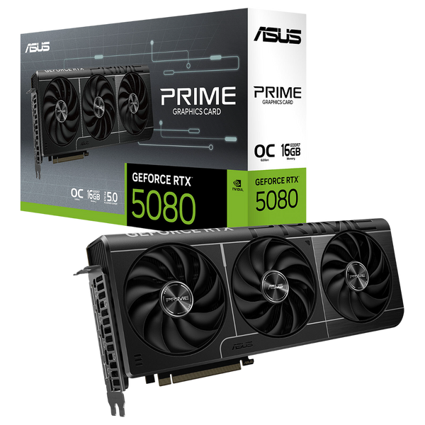 ASUS PRIME GeForce RTX 5080 16GB GDDR7 OC Edition