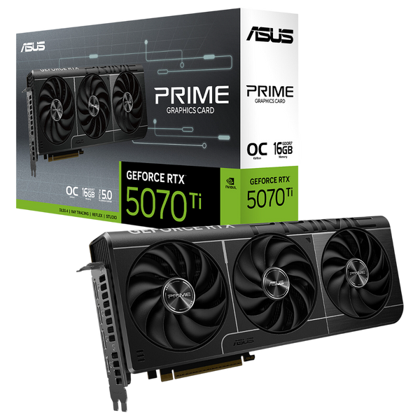 ASUS PRIME GeForce RTX 5070 Ti 16GB GDDR7 OC Edition