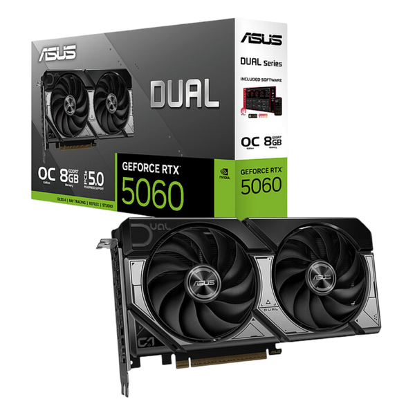 ASUS Dual GeForce RTX 5060 OC Edition 8GB