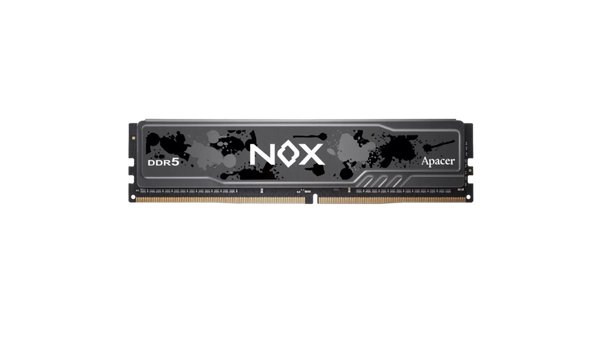 Barrette mémoire 16Go DIMM DDR5 Apacer Nox 5600MHz (Noir)